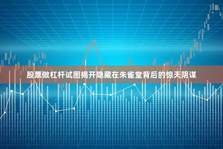 股票做杠杆试图揭开隐藏在朱雀堂背后的惊天阴谋