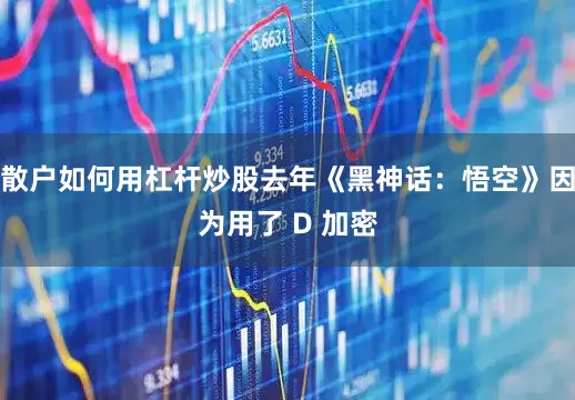 散户如何用杠杆炒股去年《黑神话：悟空》因为用了 D 加密